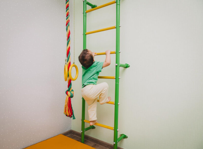 Drabinka gimnastyczna dla dziecka